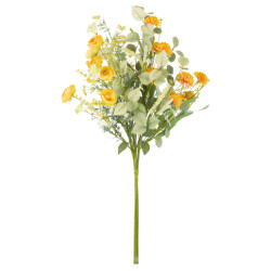 J-Line boeket mix bloemen kunststof 30x30x85cm