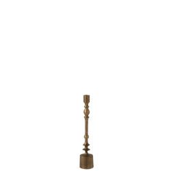 J-Line kandelaar neuh aluminium brons large 8x8x41cm