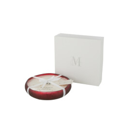 J-Line geurkaars m-chic glas large 29x29x6cm