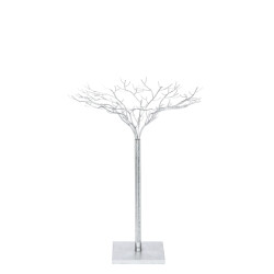 J-Line boom smeedwerk zilver medium 62x62x80cm 62x62x80cm