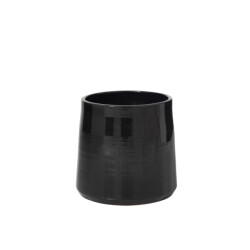 J-Line bloempot rond keramiek large 28x28x26cm