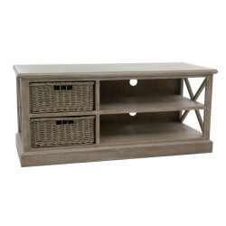 J-Line tv-kast + 2mand 2sch ht grey w 120x49x53.5cm