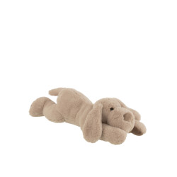 J-Line hond liggend textiel 50x20x13cm