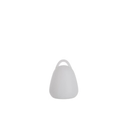 J-Line tafellamp met handvat buiten led plastiek mix 19x19x24cm