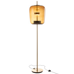 J-Line staanlamp led glas 35x35x168cm