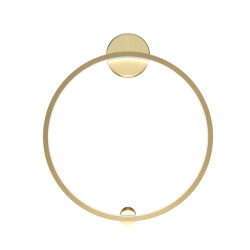 Maytoni wandlamp halo messing Ø60