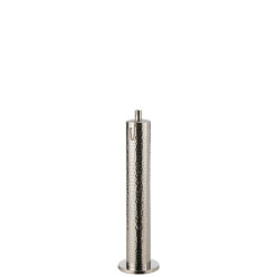 J-Line fakkel tiffany stainless steel zilver medium 17x17x66cm