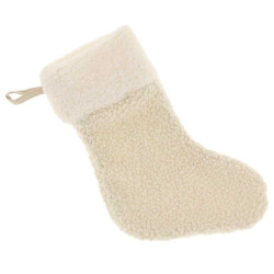 Unique Living stocking romie 20cm dove white