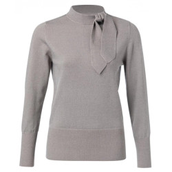 Vero Moda Vmvanja ls oneck pullover zilverkleurig