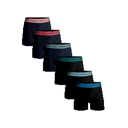 Muchachomalo Heren 6-pack boxershorts effen