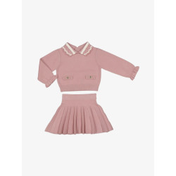 Abel & Lula Meisjes set rok knit