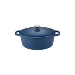 Buccan Buccan hamersley gietijzeren braadpan 29cm blauw