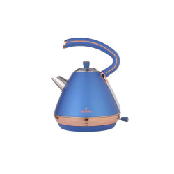 Buccan Buccan retro waterkoker pyramid blauw rose