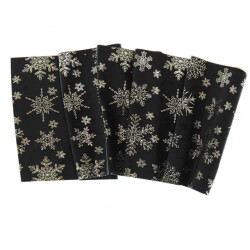 Unique Living decofabric ice crystal 28x300cm ice crystal