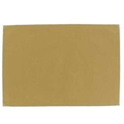 Unique Living placemat outdoor rechthoekig polyester oker 33x48cm