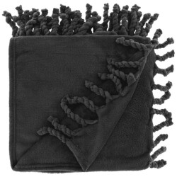 Unique Living plaid lieke 130x160cm black
