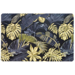 Unique Living placemat dessin 5 rechthoekig polyester -