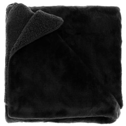 Unique Living | plaid torvah 150x200cm black