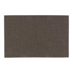 Unique Living placemat dario rechthoekig polyester donker 45x30cm