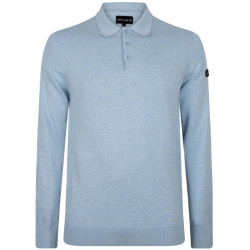 PRESLY & SUN Brad long sleeve knitted polo