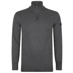 PRESLY & SUN Lewis zip knitted pullover