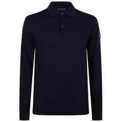 PRESLY & SUN Brad long sleeve knitted polo