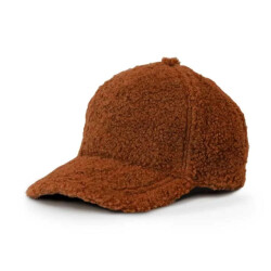 Unique Living pet teddy leather brown -28x22x14cm