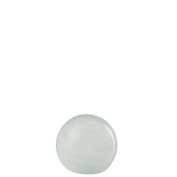 J-Line presse-papier twister rond glas small 11x11x11cm