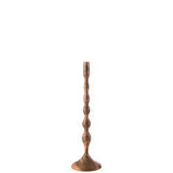 J-Line kaarshouder sha metaal koper large 13x13x41.5cm