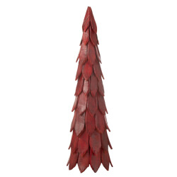 J-Line kerstboom stukken hout large 37x37x120cm
