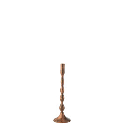 J-Line kaarshouder sha metaal koper medium 10.5x10.5x33cm