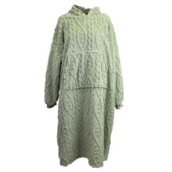 Unique Living hoodie pleun tea green -78x120cm