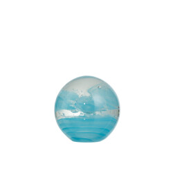 J-Line presse papier cycloon glas large 12x12x12cm