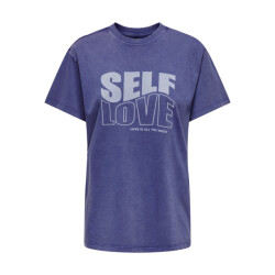 Only Onlninna life ss fleur top box jrs kobalt