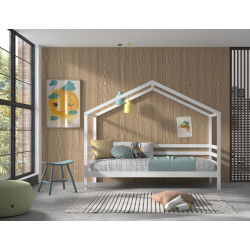 Lucevi pl huisbed 90x200 cm hout - 210x96x170cm