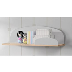 Lucevi kiddy wandplank 65cm hout - 65x25x21.5 cm