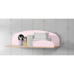 Lucevi kiddy wandplank 65cm hout - 65x25x21.5 cm