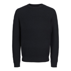 Jack & Jones Jjhugo knit crew neck navy