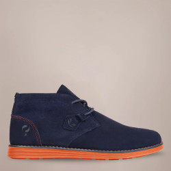 Q1905 Schoen montfoort donkerblauw/oranje