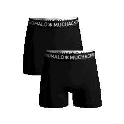 Muchachomalo Boxershorts basic02 black 2-p