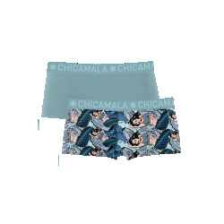 Muchachomalo Dames 2-pack boxershorts mermaid