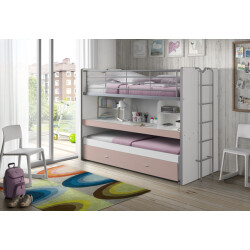 Lucevi bonny stapelbed 90x200cm licht