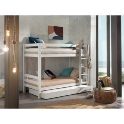 Lucevi pino stapelbed h160cm 90 x 200 cm pino rolbed