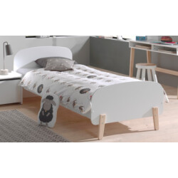 Lucevi kiddy bed 90 x 200 cm white kiddy nachttafel
