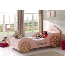 Lucevi carbeds princess pinky bed 90 x 200 cm matras basic cool 90 x 200