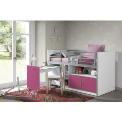 Lucevi bonny 91 halfhoogslaper 90x200cm fuchisa