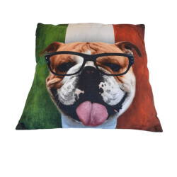 Furnilux set van 2 sierkussens-45x45 cm -bull