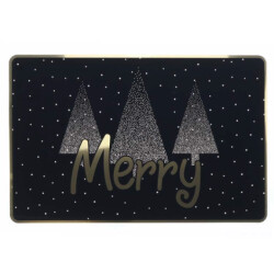 Unique Living placemat jolly xmas 30x45cm dessin 1