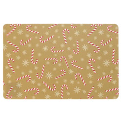 Unique Living placemat xmas lollipop 30x45cm gold