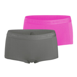 Björn Borg Björn borg meisjes minishorts 2-pack – zacht katoen – & felroze